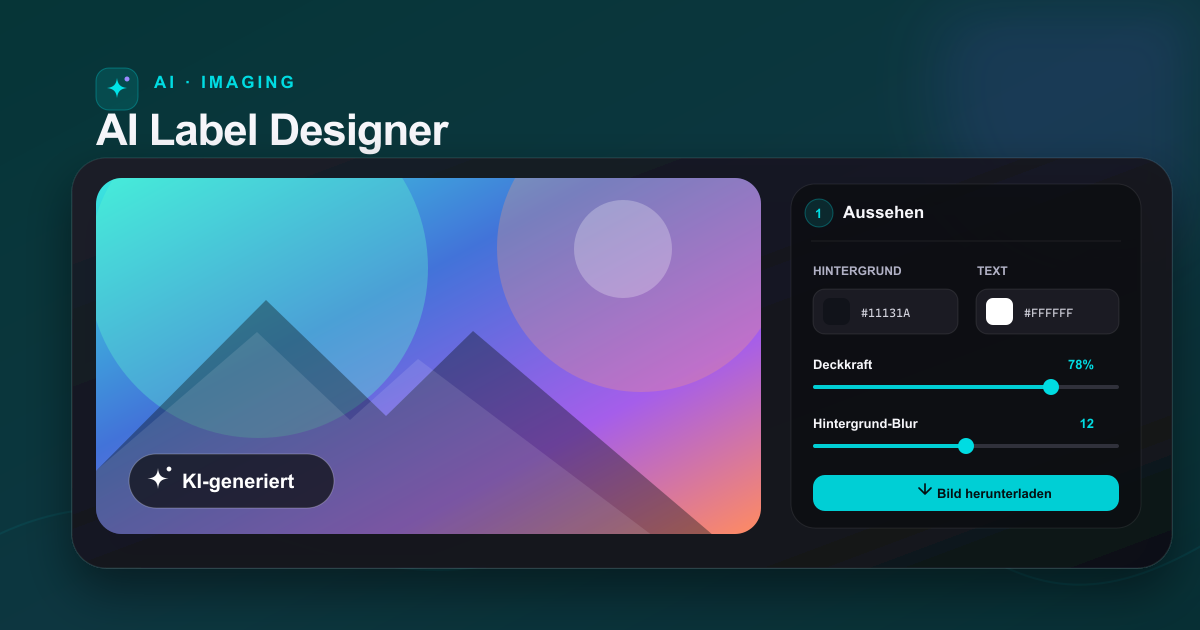 AI Label Designer